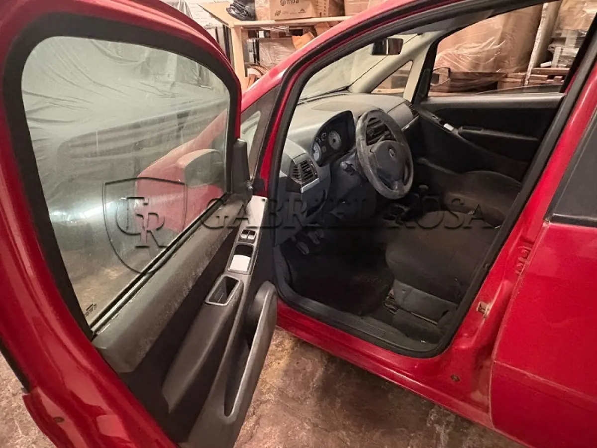 LOTE 001 - Fiat Idea ELX Flex 2007, Vermelha, Placa INR7341