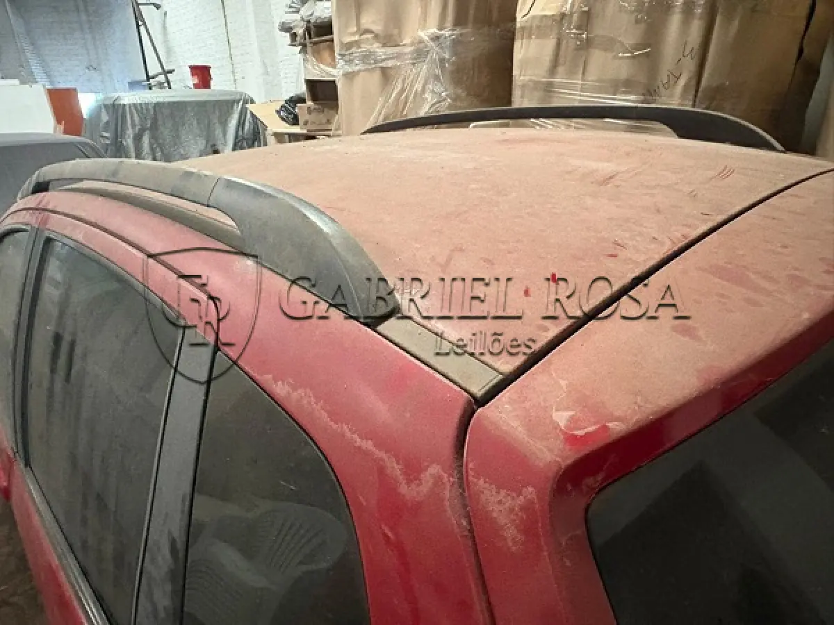 LOTE 001 - Fiat Idea ELX Flex 2007, Vermelha, Placa INR7341