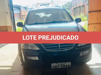 LOTE 001 - Camioneta SSANGYONG KYRONM 200 XDI, ano/modelo 2010, placas IWT2244
