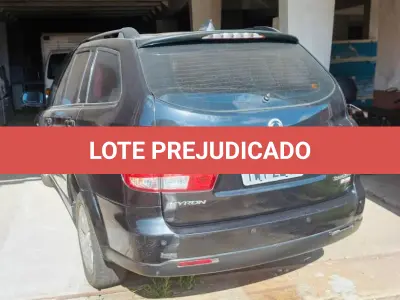 LOTE 001 - Camioneta SSANGYONG KYRONM 200 XDI, ano/modelo 2010, placas IWT2244