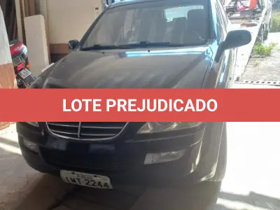 LOTE 001 - Camioneta SSANGYONG KYRONM 200 XDI, ano/modelo 2010, placas IWT2244