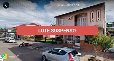 LOTE 007 - QUOTA PARTE DE TERRENO COM 320,00M2, COM UMA CASA DE MADEIRA COM ÁREA DE 79,20M2 E UM PRÉDIO COMERCIAL E UM ACRÉSCIMO RESIDENCIAL DE ALVENARIA COM A ÁREA DE 150,875M2, QUE TOMOU O Nº 440 DA AVENIDA JOÃO XXIII