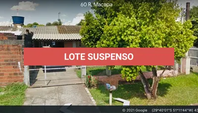 LOTE 002 - UM TERRENO SITUADO EM ESTÂNCIA VELHA, CONSTITUÍDO DO LOTE Nº 5 DA QUADRA  G, DO LOTEAMENTO LAGO AZUL, E UM PRÉDIO RESIDENCIAL DE ALVENARIA COM A ÁREA DE 55,62M2