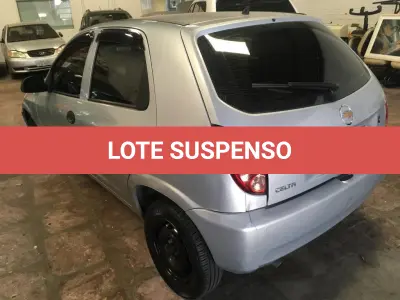LOTE 007 - GM/Celta 4P Spirit Flex 2010/2011 , Cor Prata, Placa HIX5540