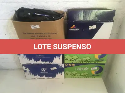 LOTE 001 - Impressora e cartuchos