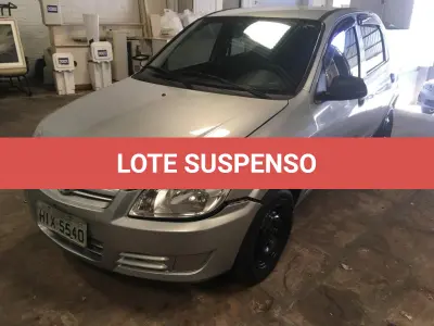 LOTE 007 - GM/Celta 4P Spirit Flex 2010/2011 , Cor Prata, Placa HIX5540