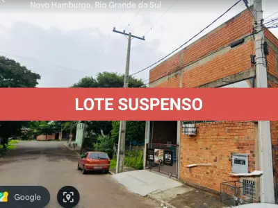 LOTE 003 - Um terreno com um prédio comercial em alvenaria(armazém) padrão simples com 01 pavimento, com área total de 220,65 m², situado na Rua São Domingos, nº 50,  Bairro Liberdade, Novo Hamburgo/RS. Registrado sob matrícula nº 39.204