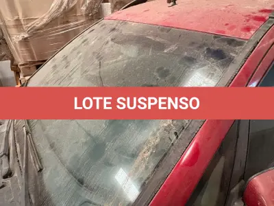 LOTE 007 - Fiat Idea ELX Flex 2007, Vermelha, Placa INR7341