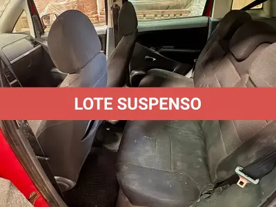 LOTE 007 - Fiat Idea ELX Flex 2007, Vermelha, Placa INR7341