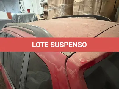 LOTE 007 - Fiat Idea ELX Flex 2007, Vermelha, Placa INR7341