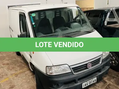 LOTE 002 - VEÍCULO FIAT/DUCATO CARGO, COR BRANCA, PLACA IRV8149, ANO/MODELO 2011/2012, RENAVAM: 00323738150, CHASSI: 93W244F14C2075662.