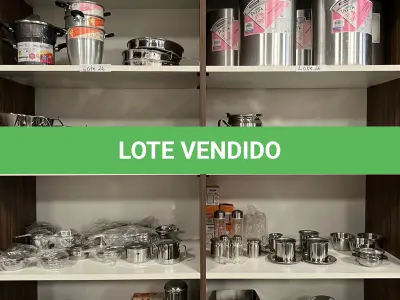 LOTE 026 - Itens de inox