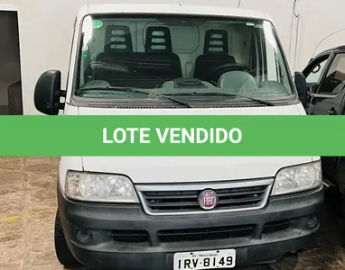 LOTE 002 - VEÍCULO FIAT/DUCATO CARGO, COR BRANCA, PLACA IRV8149, ANO/MODELO 2011/2012, RENAVAM: 00323738150, CHASSI: 93W244F14C2075662.