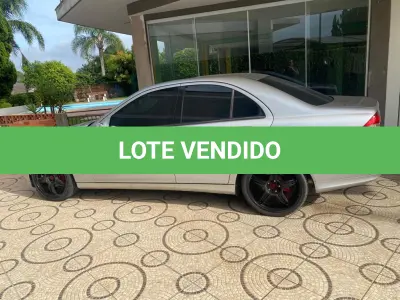 LOTE 005 - Mercedes Benz C200 Kompressor Gasolina 2000/2001, Cor Prata, Placa IJR0F63