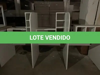 LOTE 014 - Móveis em MDF usados