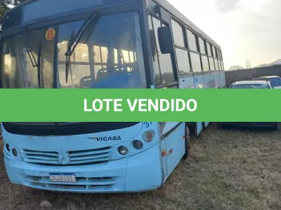 LOTE 001 - ÔNIBUS MERCEDEZ BENZ, ANO 2003, COR AZUL, PLACAS ILJ4831.