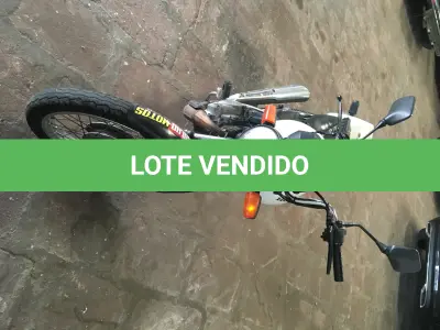 LOTE 004 - HONDA/CG 125 CARGO KS GASOLINA, ANO/MODELO 2009/2009, COR BRANCA, PLACA IPW5117