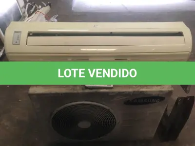 LOTE 012 - Ar Condiciondo Slpit SAMSUNG 24.000 Btus