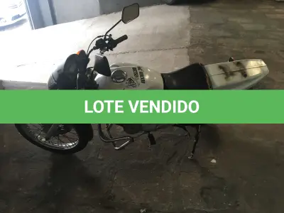 LOTE 003 - HONDA CG 150 CARGO ESD FLEX, ANO/MODELO 2014/2014, COR BRANCA, PLACA IWX1D92