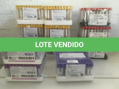 LOTE 009 - Agulhas, Tubos, Seringas, Luvas entre outros