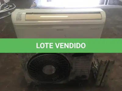 LOTE 011 - Ar Condiciondo Slpit SAMSUNG 12.000 Btus / Quente-Frio Virus Doctor