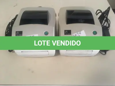 LOTE 013 - 02 Un - Impressora de etiquetas TLP2844 Zebra