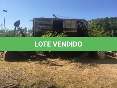 LOTE 002 - GUINDASTE BUCYRUS
