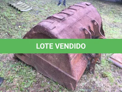 LOTE 088 - CAÇAMBA ESCAVADEIRA FH 200 E CARREGADEIRA VOLVO L120