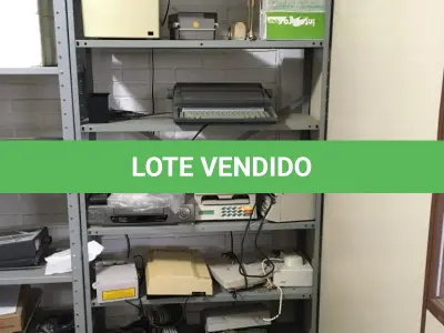 LOTE 084 - FERRAMENTAS P/TOPOGRAFIA E PROJETOS, RELÓGIO DE PONTO, FERRAMENTAS EM GERAL E EQUIPAMENTO ELETRÔNICO