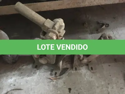 LOTE 077 - DOBRADEIRA MANUAL DE AÇO( 07 PEÇAS )