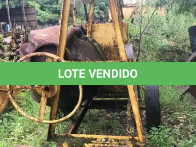 LOTE 034 - BETONEIRA ELÉTRICA 580 L AUTO CARREGAVEL (Ref.: SB 97)