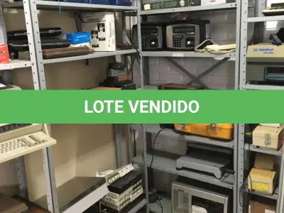 LOTE 084 - FERRAMENTAS P/TOPOGRAFIA E PROJETOS, RELÓGIO DE PONTO, FERRAMENTAS EM GERAL E EQUIPAMENTO ELETRÔNICO