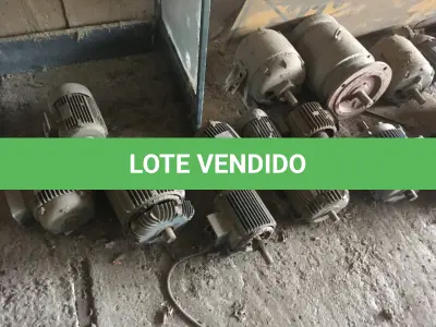 LOTE 063 - MOTORES ELÉTRICOS( 24 UNIDADES )