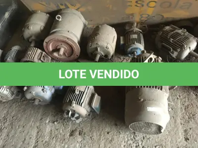 LOTE 063 - MOTORES ELÉTRICOS( 24 UNIDADES )