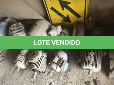 LOTE 063 - MOTORES ELÉTRICOS( 24 UNIDADES )