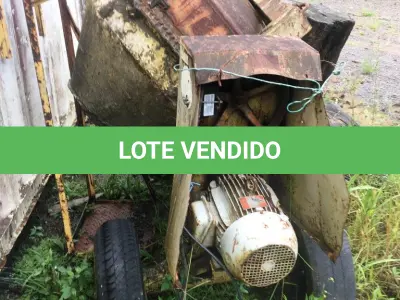 LOTE 037 - BETONEIRA ELÉTRICA 400 L (Ref.: SB 13)