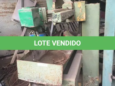 LOTE 059 - MÁQUINA DE RECUPERAÇÃO DE ROLETES PARA MATERIAL RODANTE