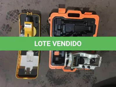 LOTE 073 - NIVEIS E TEODOLITOS P/TOPOGRAFIA (33 PÇS)