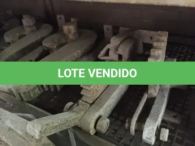 LOTE 077 - DOBRADEIRA MANUAL DE AÇO( 07 PEÇAS )