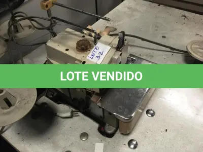 LOTE 032 - Máquinas de costura( 03 un )
