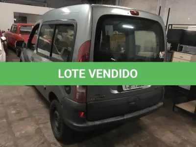 LOTE 054 - Veículo Renault Kangoo RL 1.0 2000/2000, Cor: Cinza, Placa: IJP1506