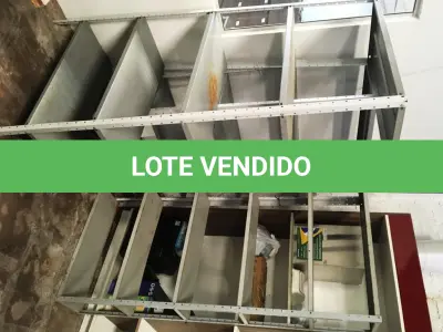 LOTE 041 - Armários(02 un) e prateleiras(04 un)