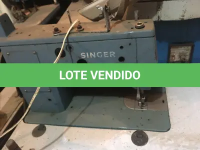LOTE 097 - Máquinas de costura( 02 un )