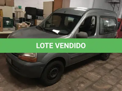 LOTE 054 - Veículo Renault Kangoo RL 1.0 2000/2000, Cor: Cinza, Placa: IJP1506