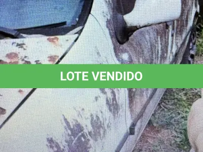 LOTE 003 - Fiat Palio EX 1.0 1998, Cor Branca, Placa IHZ9714,
