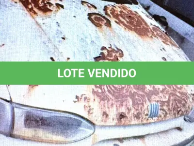 LOTE 003 - Fiat Palio EX 1.0 1998, Cor Branca, Placa IHZ9714,