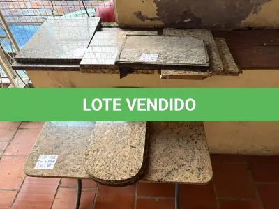 LOTE 138 - Tábuas de granito( 11 un )