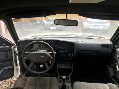 LOTE 001 - GM Monza SL/E Gasolina 1989/1989, Cor Branca, Placa ICR0J67