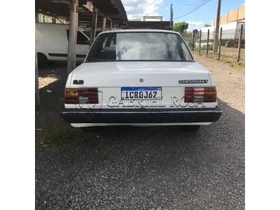 LOTE 001 - GM Monza SL/E Gasolina 1989/1989, Cor Branca, Placa ICR0J67