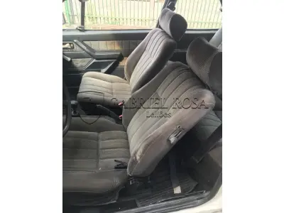 LOTE 001 - GM Monza SL/E Gasolina 1989/1989, Cor Branca, Placa ICR0J67